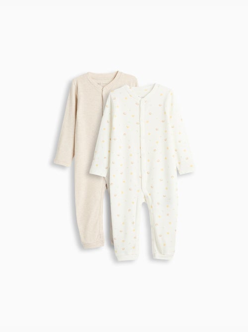 Meute 2 babygrows, mo fashion - Kiabi Meute 2 babygrows, mo fashion - Kiabi