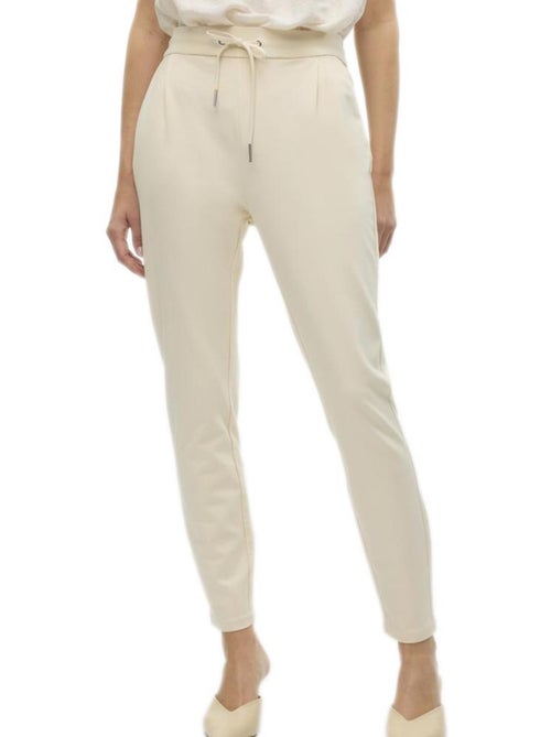Meva Dames Pantalon Beige Bruin - Kiabi Meva Dames Pantalon Beige Bruin - Kiabi