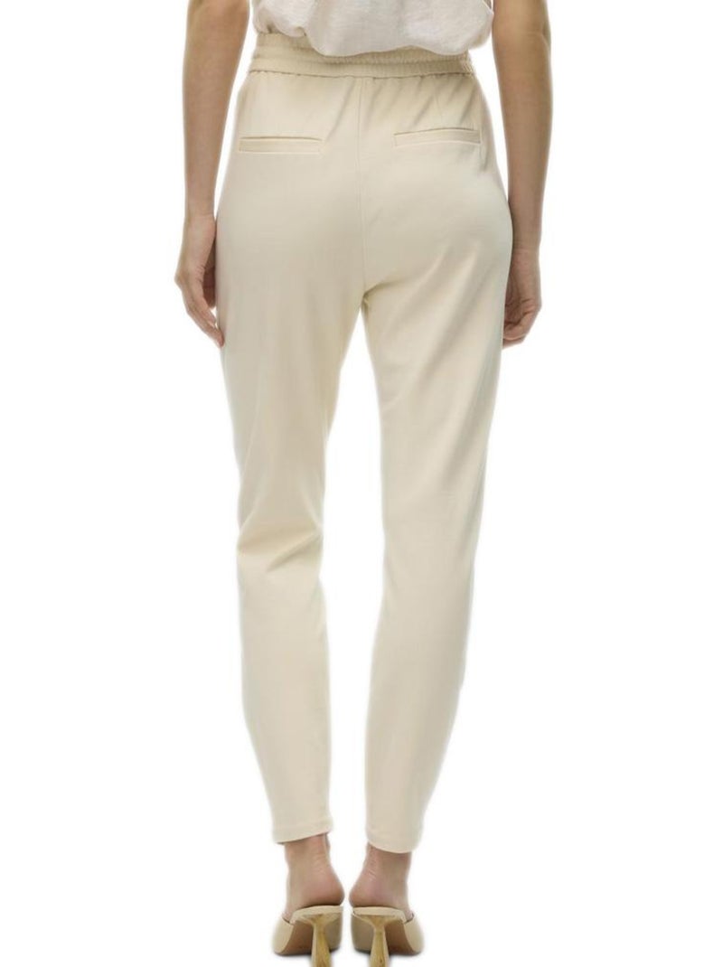 Meva Dames Pantalon Beige Bruin Beige - Kiabi