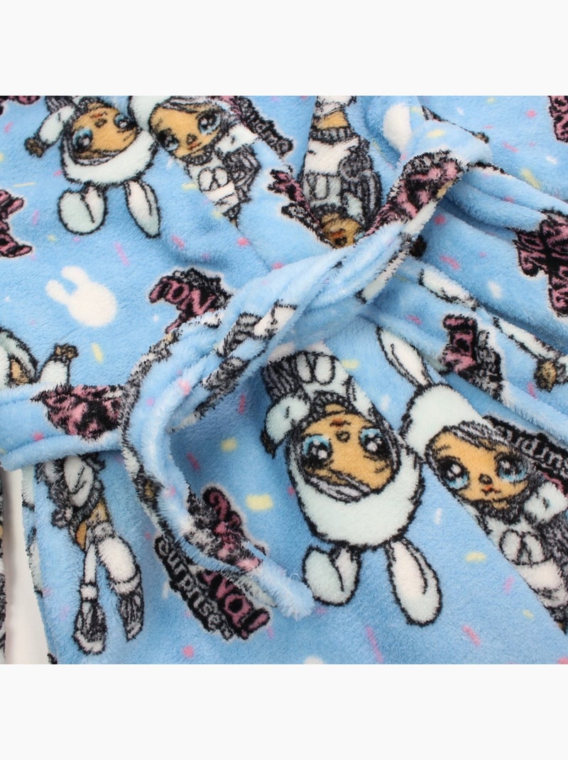 MGA Entertainment - Peignoir fille imprim? Bleu - Kiabi