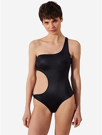 Mia maillot brillant asymétrique penti