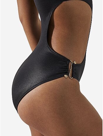 Mia maillot brillant asymétrique penti