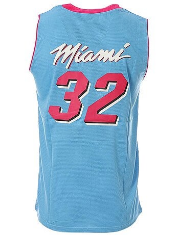 Sport zone miami basketbalshirt blauw/roze voor heren