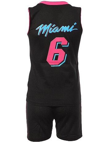Miami heat basketbalset zwart kinderen sport zone dapl5810