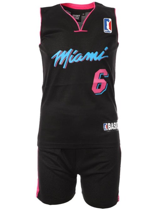 Miami Heat Basketbalset Zwart Kinderen Sport Zone DAPL5810 - Kiabi