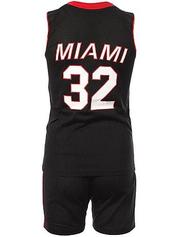 Miami heat basketbalset zwart/rood junior sport zone