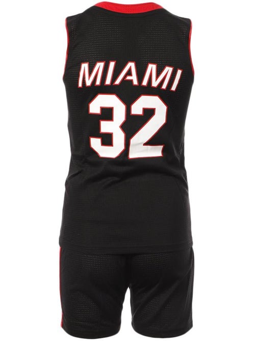 Miami heat basketbalset zwart/rood junior sport zone - Kiabi Miami heat basketbalset zwart/rood junior sport zone - Kiabi