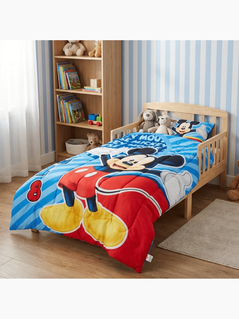 Mickey - Dekbed  jongen Blauw - Kiabi