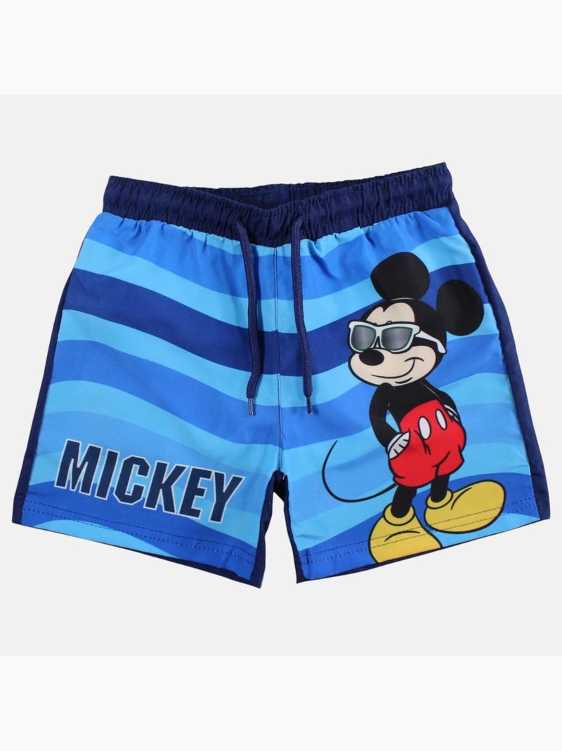 Mickey - Zwemshort  jongen Blauw - Kiabi