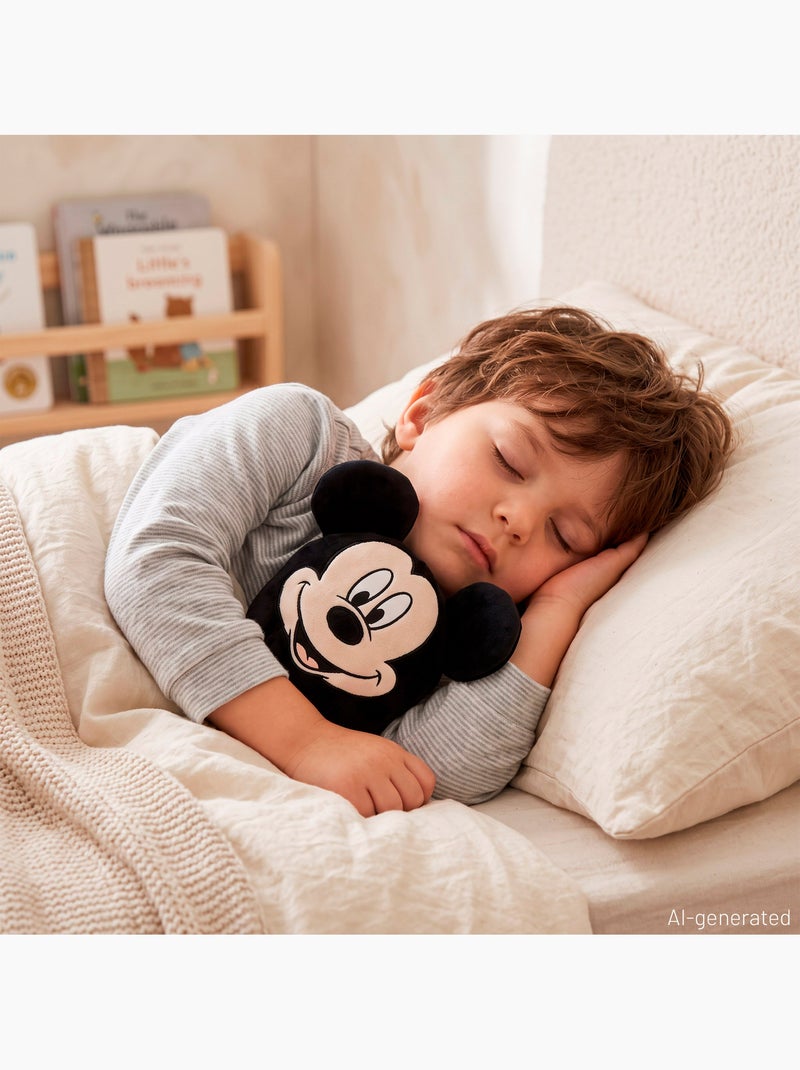 Mickey coussin en peluche 22 cm + 3 ans Noir - Kiabi