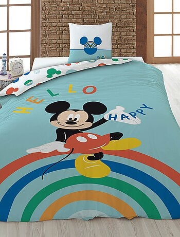 Mickey-dekbedset - Voor 1-persoonsbed
