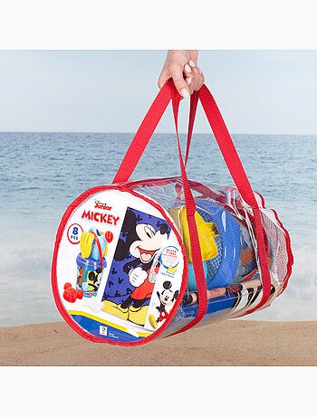 Mickey mouse strandemmerset met handdoek en tas