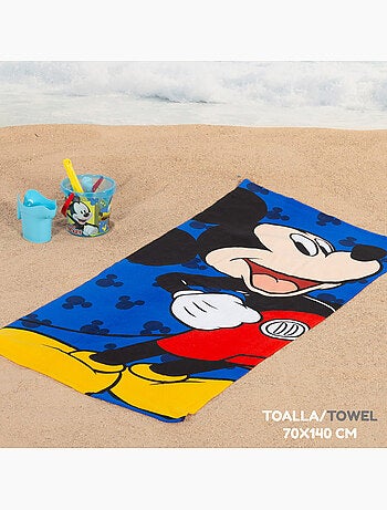 Mickey mouse strandemmerset met handdoek en tas