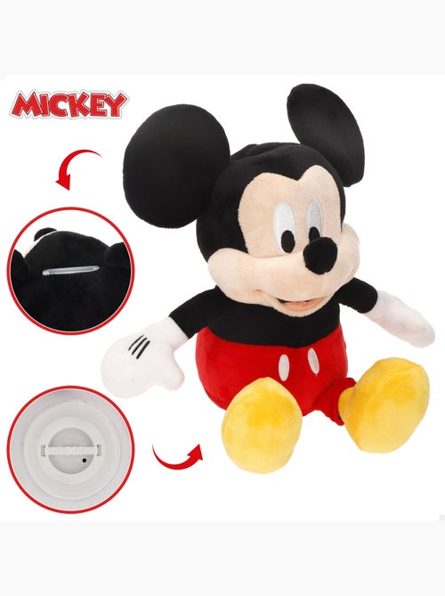 Mickey tirelire en peluche pour enfants 20 cm - Kiabi