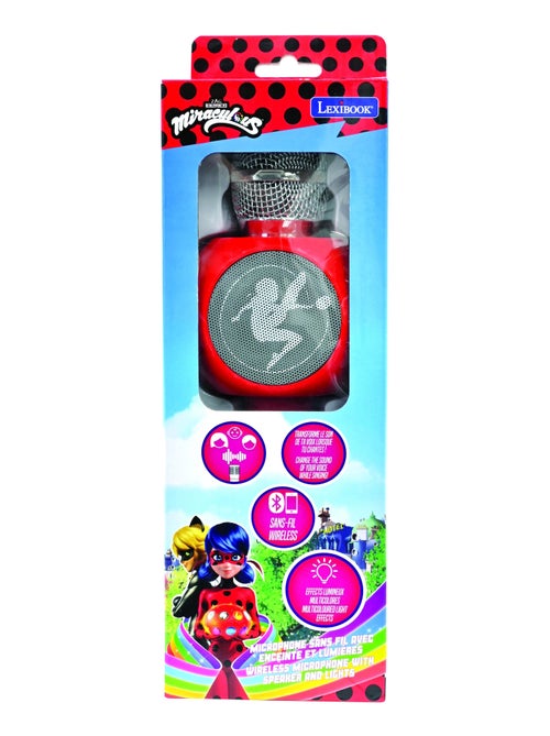 Micro karaoké sans fil miraculous enceinte bluetooth - Kiabi Micro karaoké sans fil miraculous enceinte bluetooth - Kiabi
