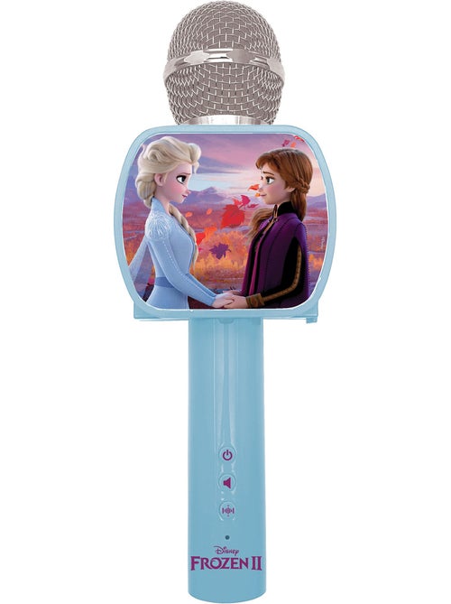 Micro karaoké sans fil reine des neiges avec enceinte bluetooth - Kiabi Micro karaoké sans fil reine des neiges avec enceinte bluetooth - Kiabi