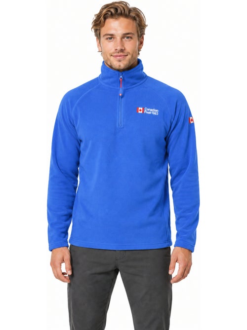 Micro-polaire col zippé tugeak – canadian peak - Kiabi