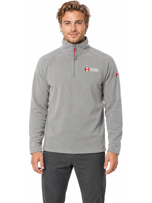 Micro-polaire col zippé tugeak – canadian peak - Kiabi