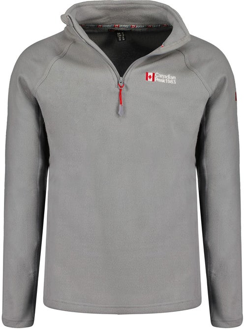 Micro-polaire col zippé tugeak – canadian peak - Kiabi