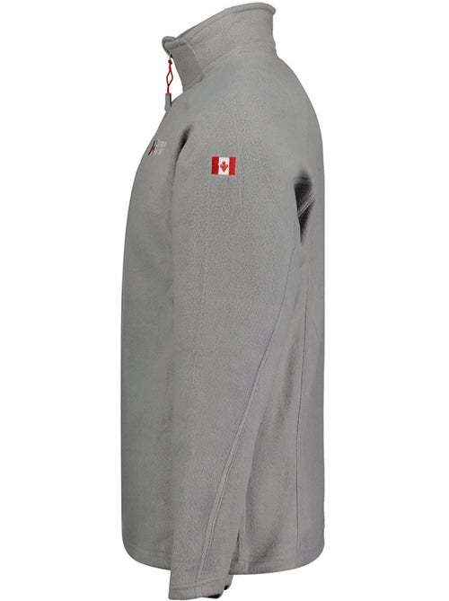 Micro-polaire col zippé tugeak – canadian peak - Kiabi