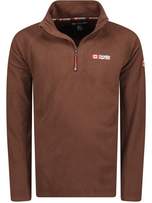 Micro-polaire col zippé tugeak – canadian peak - Kiabi