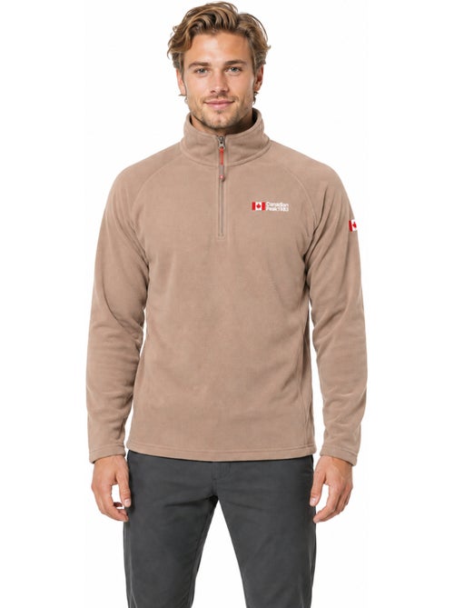 Micro-polaire col zippé tugeak – canadian peak - Kiabi