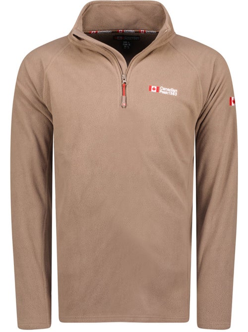 Micro-polaire col zippé tugeak – canadian peak - Kiabi