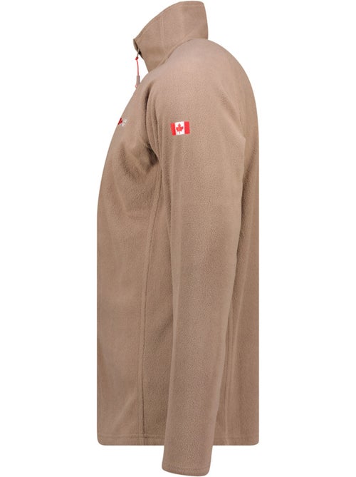 Micro-polaire col zippé tugeak – canadian peak - Kiabi