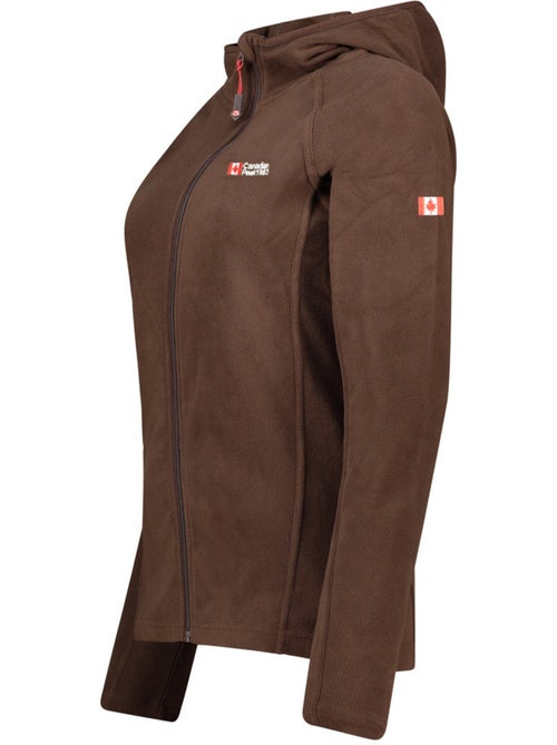Microfleecevest met capuchon tugoodeak – canadian peak - Kiabi Microfleecevest met capuchon tugoodeak – canadian peak - Kiabi