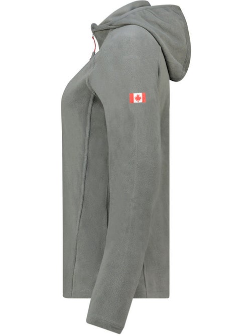 Microfleecevest met capuchon tugoodeak – canadian peak - Kiabi Microfleecevest met capuchon tugoodeak – canadian peak - Kiabi