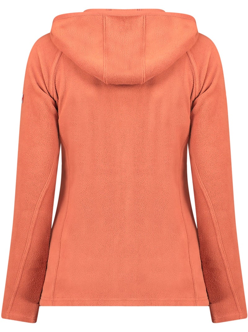 Microfleecevest met capuchon tugoodeak – canadian peak Terracotta - Kiabi