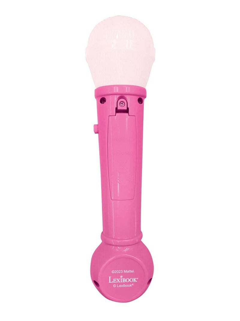 Microphone lumineux barbie Rose - Kiabi