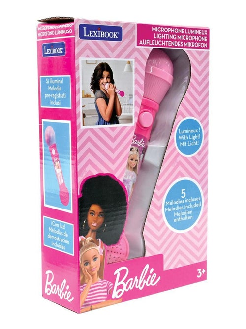 Microphone lumineux barbie - Kiabi Microphone lumineux barbie - Kiabi