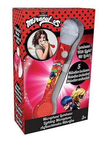 Microphone lumineux miraculous