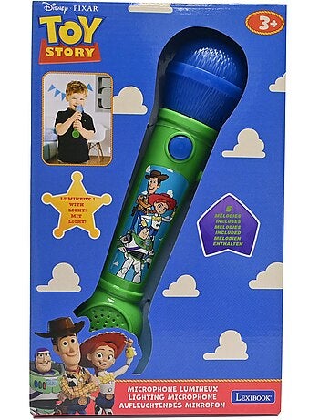 Microphone lumineux toy story
