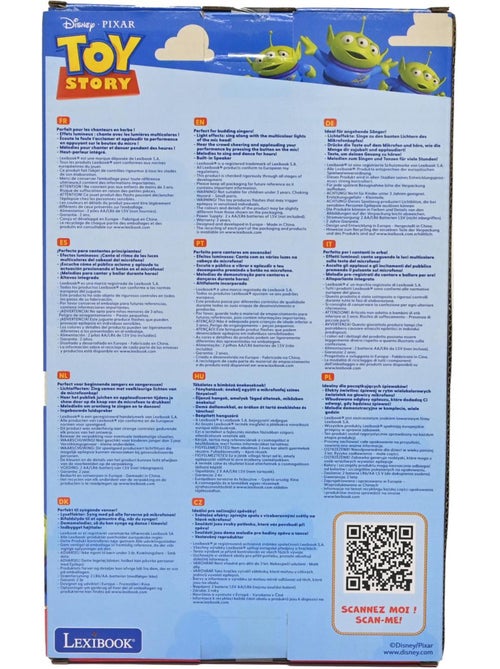 Microphone lumineux toy story - Kiabi Microphone lumineux toy story - Kiabi