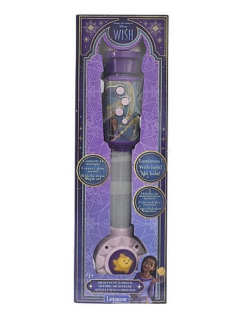 Microphone wish avec tube lumineux et enceinte