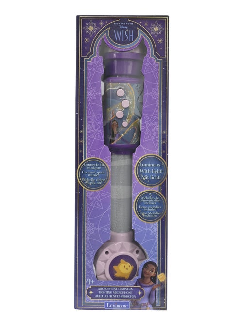 Microphone wish avec tube lumineux et enceinte - Kiabi Microphone wish avec tube lumineux et enceinte - Kiabi
