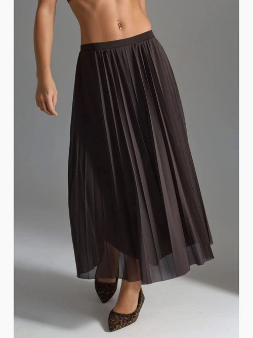 Mid-waist tule maxi-rok busem - Kiabi