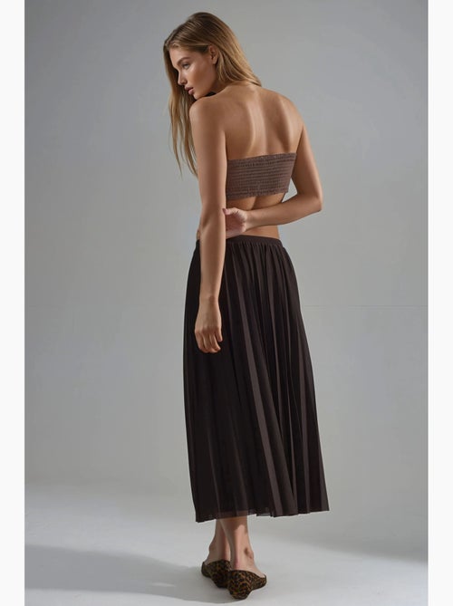 Mid-waist tule maxi-rok busem - Kiabi