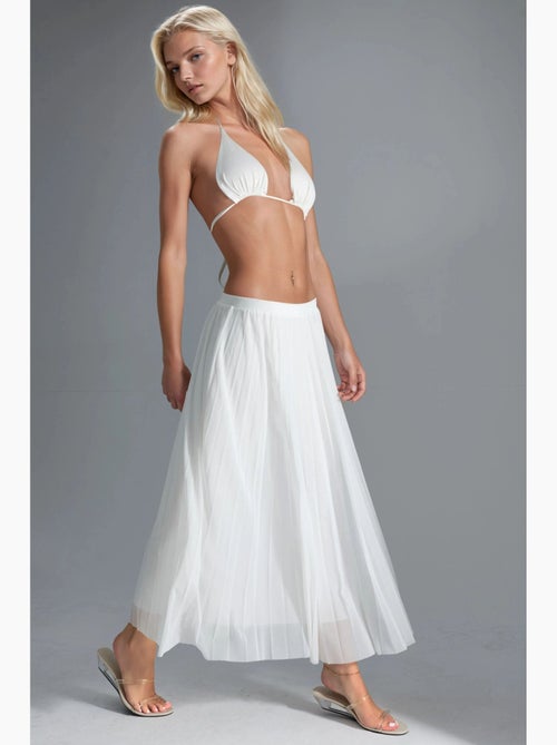 Mid-waist tule maxi-rok busem - Kiabi