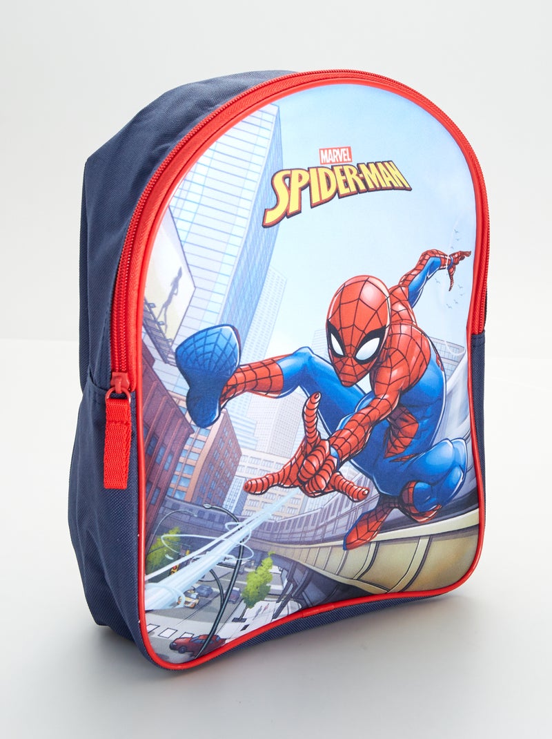 Middelgrote rugzak 'Spider-Man' BLAUW - Kiabi