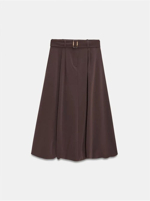 Midi ballonrok met hoge taille en riem dilvin - Kiabi Midi ballonrok met hoge taille en riem dilvin - Kiabi