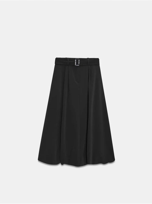Midi ballonrok met hoge taille en riem dilvin - Kiabi Midi ballonrok met hoge taille en riem dilvin - Kiabi