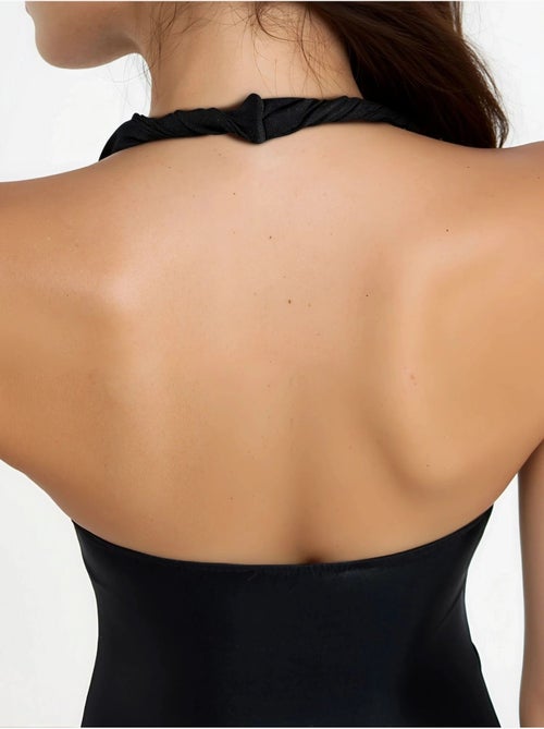 Midi-jurk met halterhals busem - Kiabi Midi-jurk met halterhals busem - Kiabi