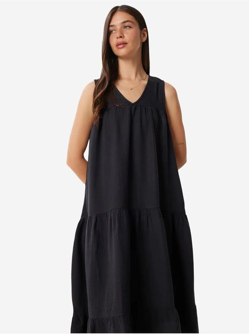 Midi-jurk met ruches en v-hals istanbul - Kiabi Midi-jurk met ruches en v-hals istanbul - Kiabi
