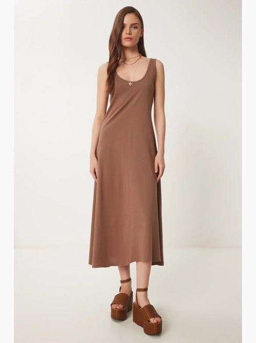 Midi-jurk met u-hals istanbul - Kiabi Midi-jurk met u-hals istanbul - Kiabi