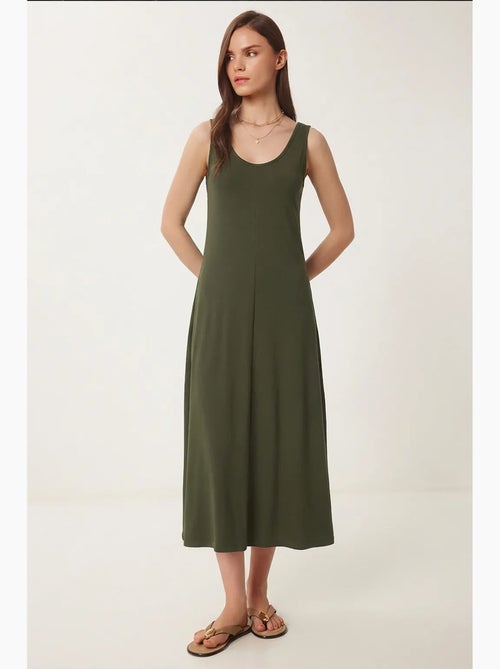 Midi-jurk met u-hals istanbul - Kiabi Midi-jurk met u-hals istanbul - Kiabi