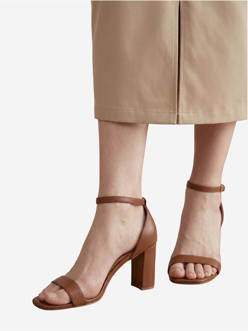 Midi kokerrok met hoge taille en split my fashion Lichtbeige - Kiabi