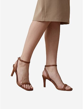 Midi kokerrok met hoge taille en split my fashion